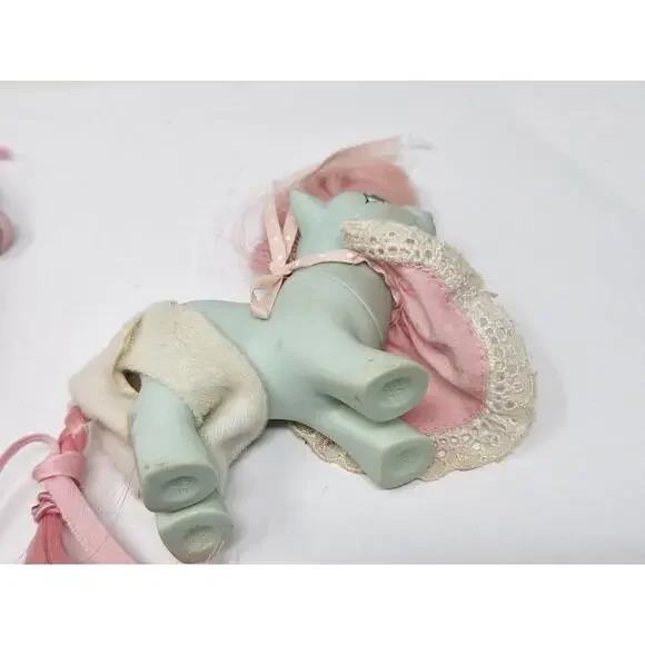 Lot of 4 Vintage 1980's G1 My Little Pony Babies - Picture 4 of 5